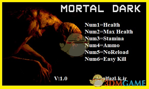 《Mortal Dark》v1.0六项修改器[Abolfazl]