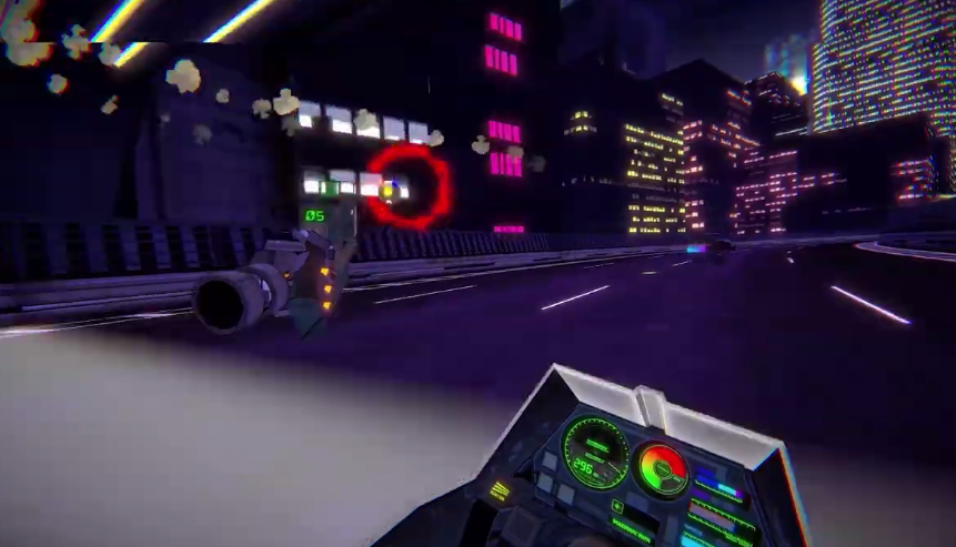 VR射击竞速新游《RUNNER》新预告 90年代动画风格 二次世界 第6张