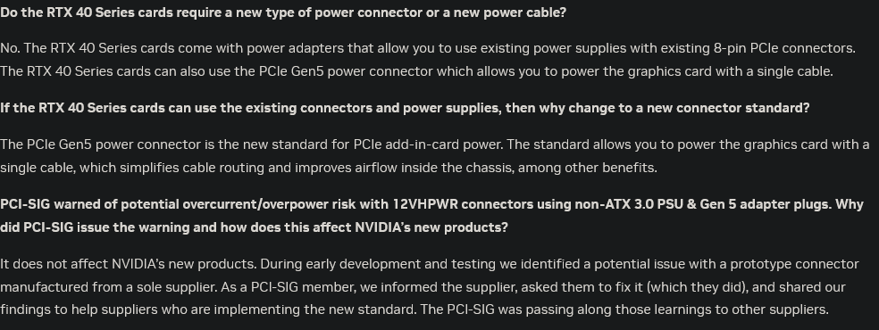 英伟达澄清对RTX 40显卡电源功率要求担忧