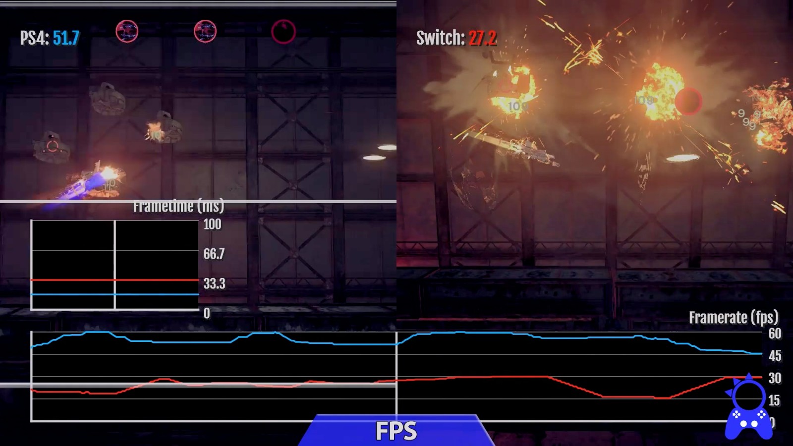 《尼尔：机械纪元》PS4和Switch版视频对比