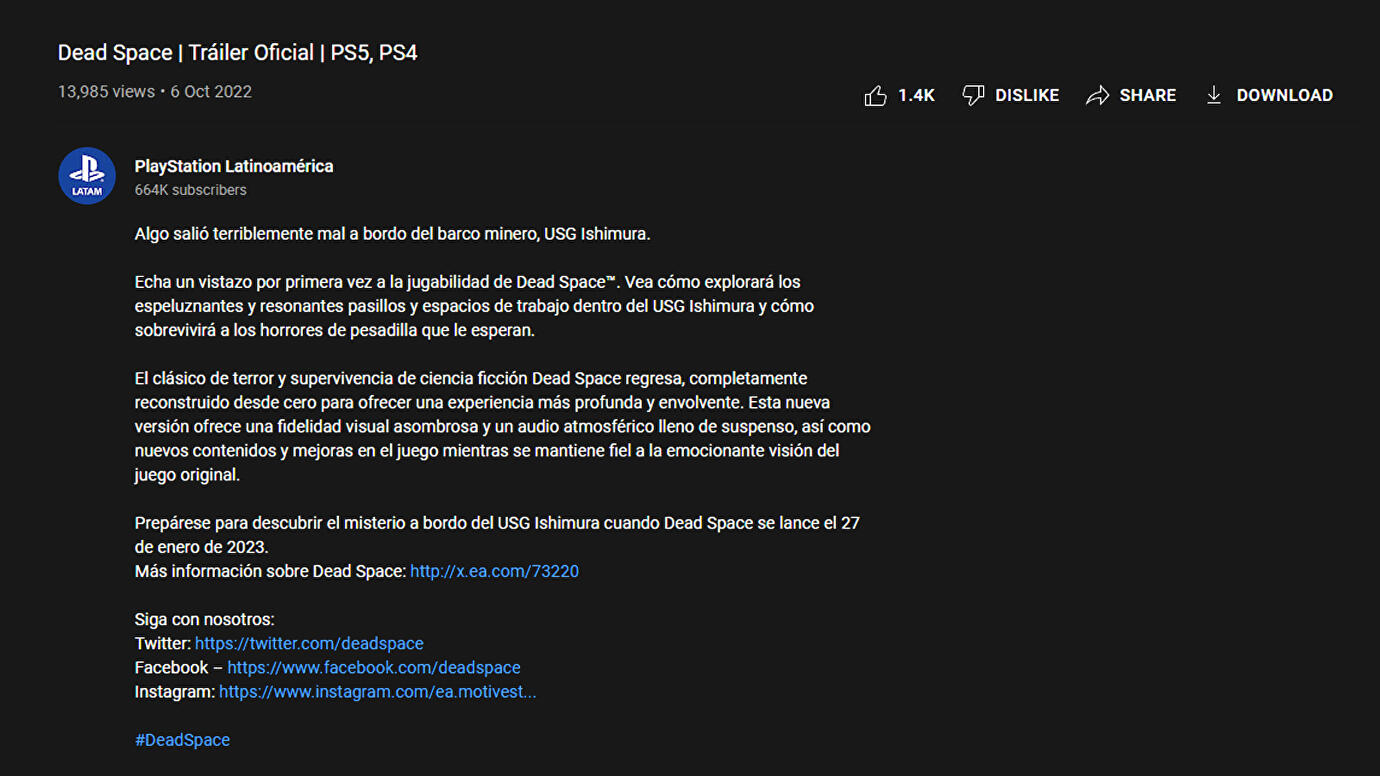 《出死空间：重制版》出有会上岸PS4