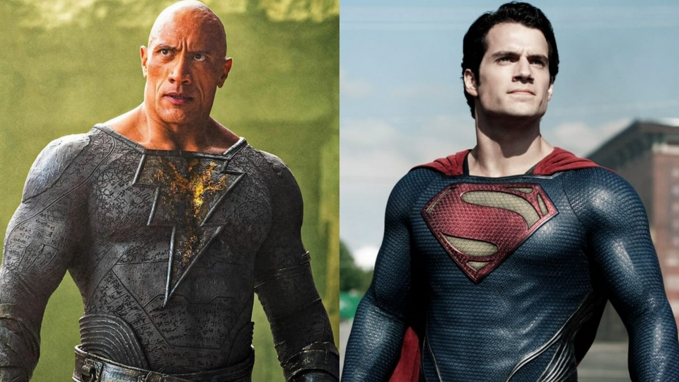 巨石强森表示希望未来能拍黑亚当大战超人电影