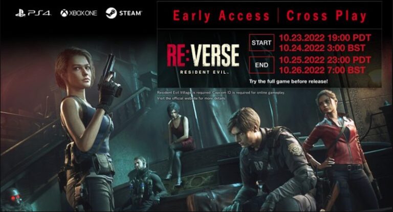 《生化危机Re:Verse》即将开启跨平台抢先体验 正式版10月28日发售