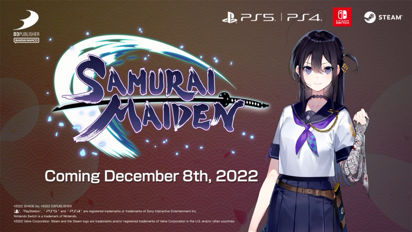 《武士少女》Iyo角色预告公布 游戏将于12月8日发售