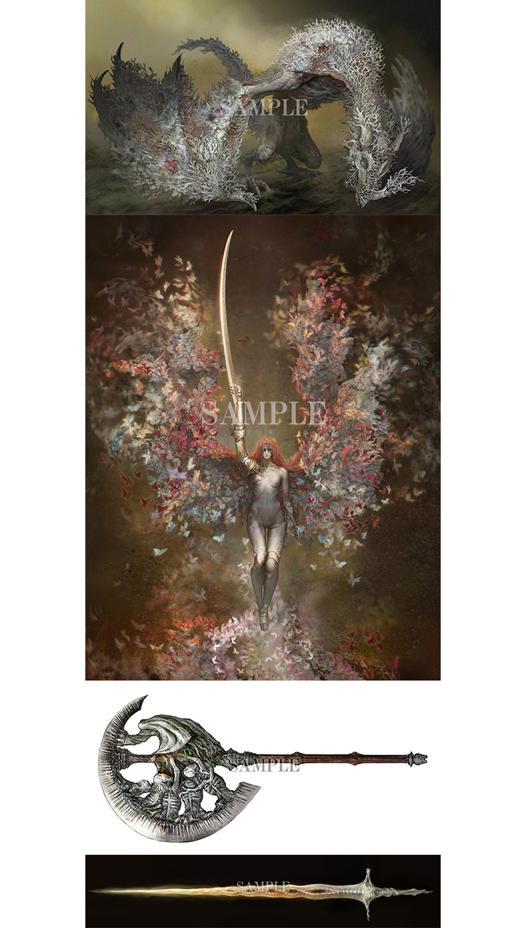《艾尔登法环》官方美术设定集 封面以及预览图公开