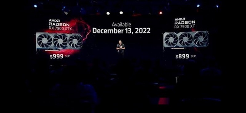 AMD正式发布RX7900 XTX和RX7900 XT显卡 899美元起