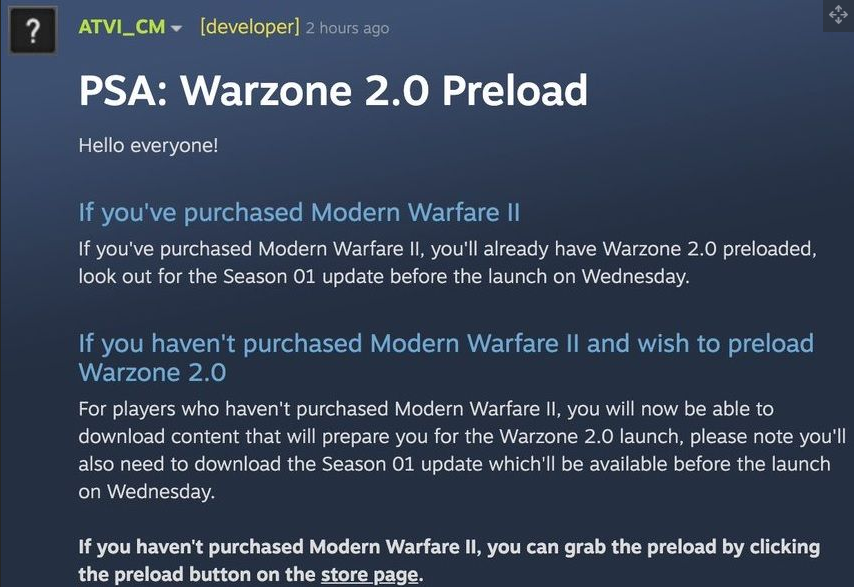 《战区2.0》仍需《使命召唤19》启动器下载引玩家困扰