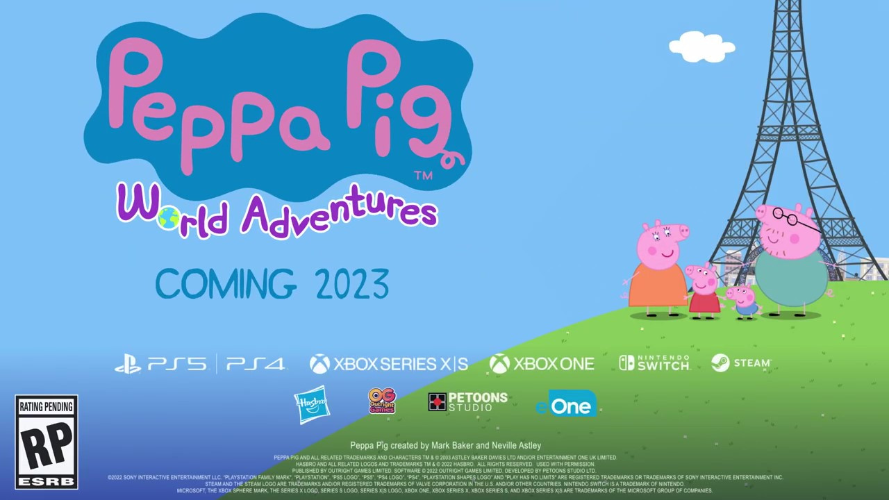 《小猪佩奇：环游世界》预告 2023年发售