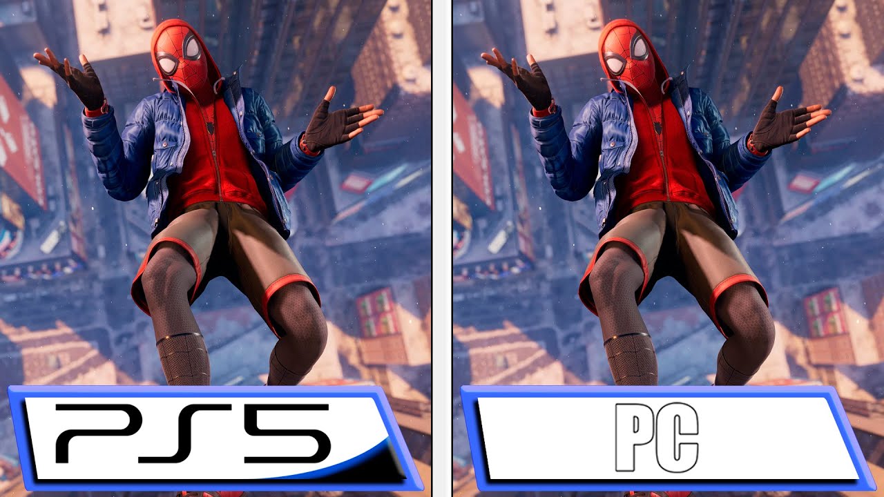 半斤八两 《漫威蜘蛛侠：迈我斯》PC对比PS5版视频