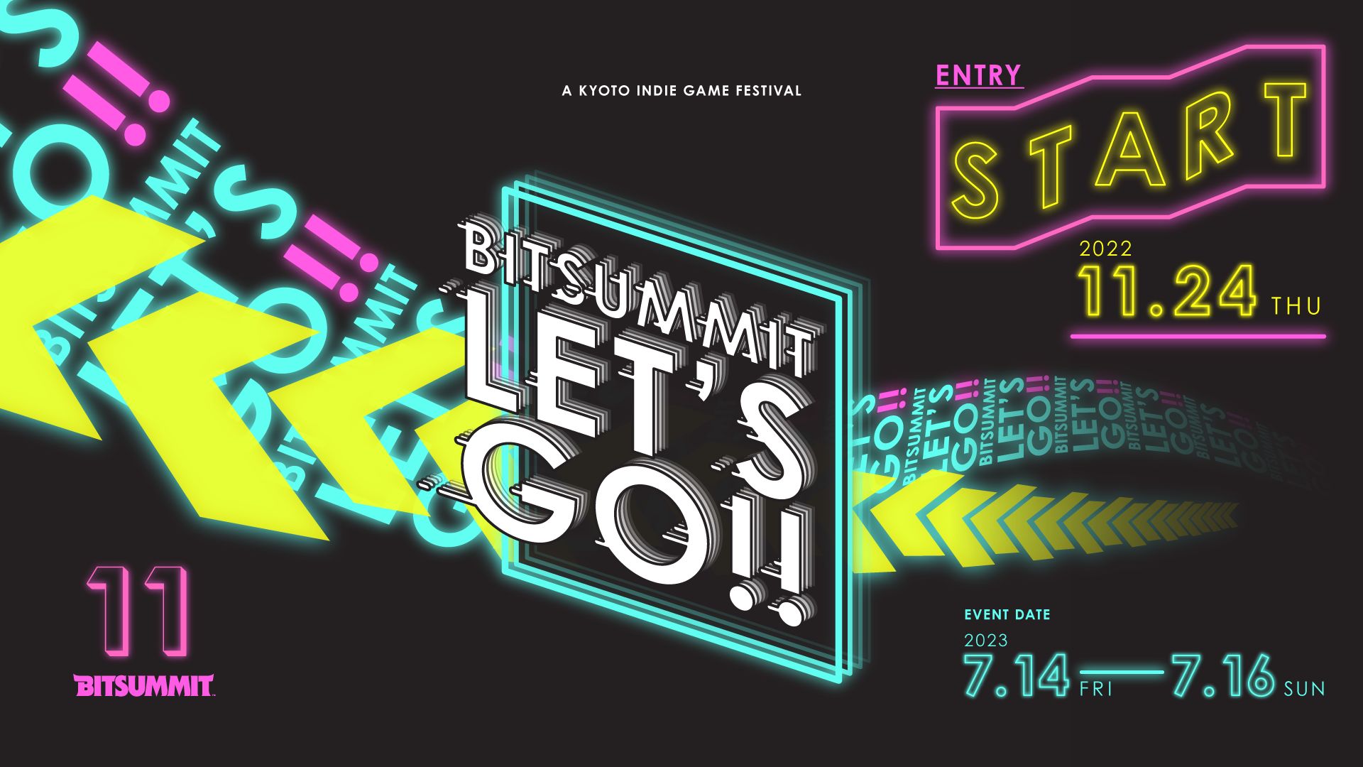 第11届独游大展《BitSummit》确定2023年7月14日京都举行