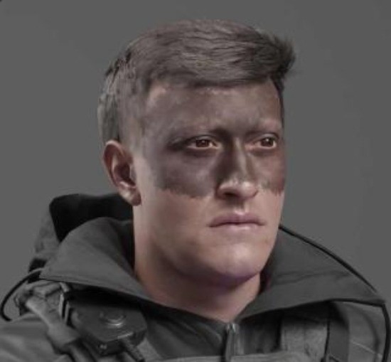 《使命召唤19：现代战争2》幽灵面具下的真面目 看起来挺帅