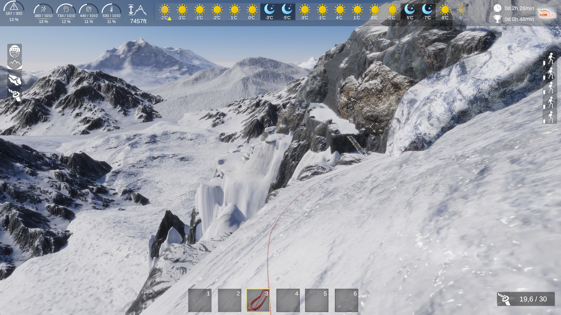 生存模拟游戏《攀登者 天空是极限》在Steam发售 多半好评