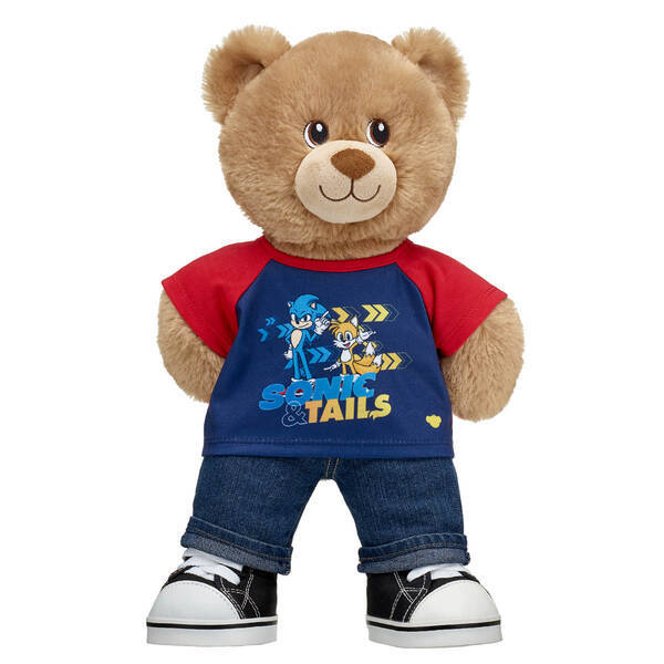美国玩偶公司Build-A-Bear推出索尼克系列玩偶