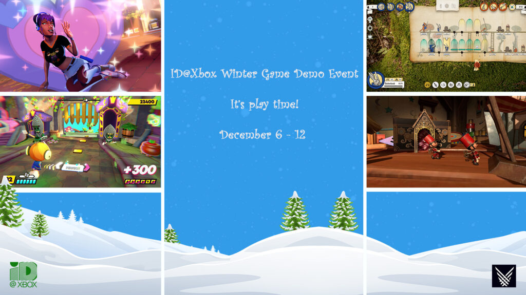 ID@Xbox冬季游戏试玩活动将于12月6日举办