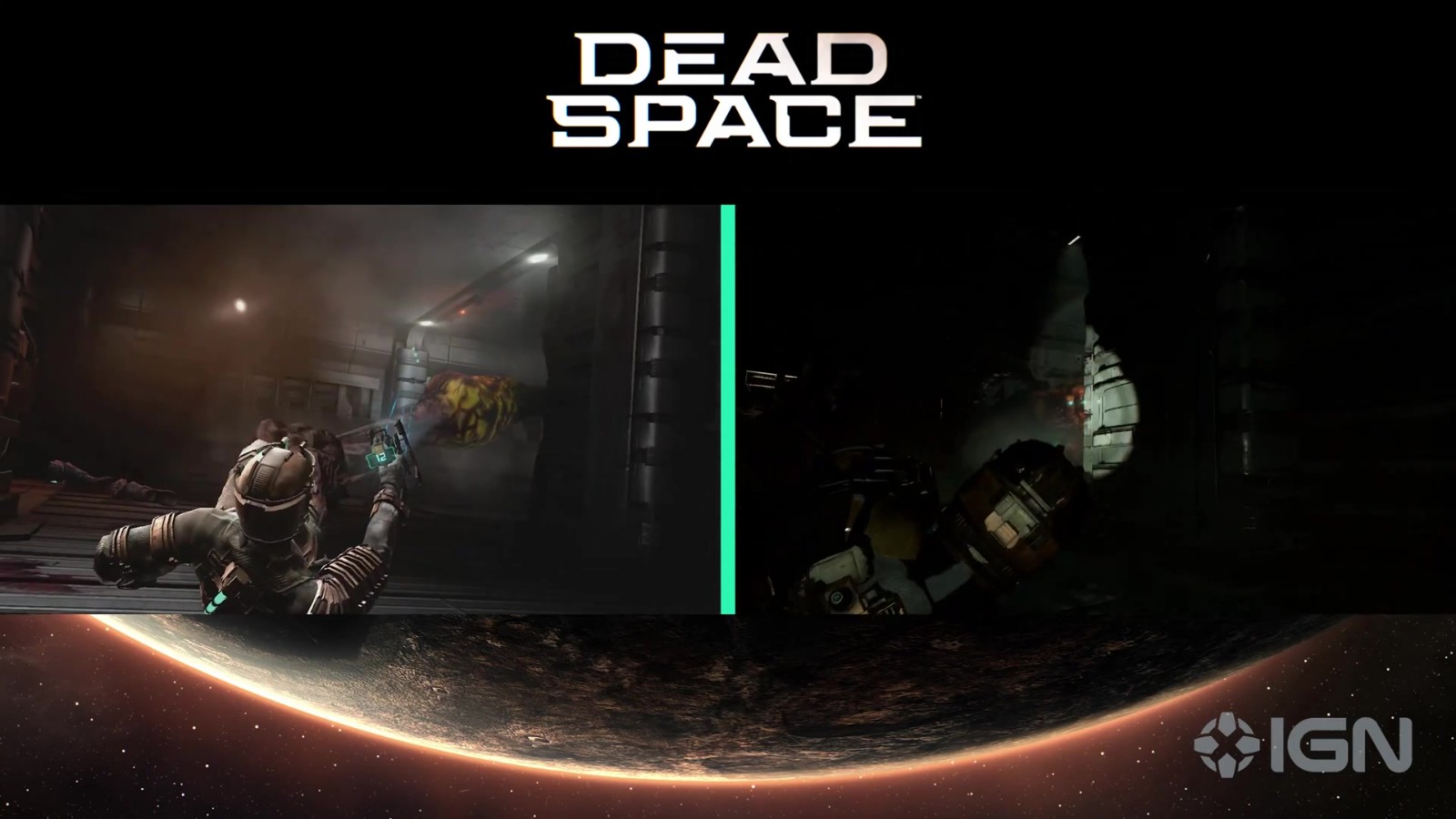 《死亡空间》原版与重制版早期图像对比视频