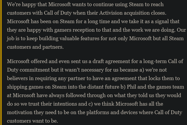 G胖回应微软《使命召唤》策略：相信菲尔不需要协议 二次世界 第4张