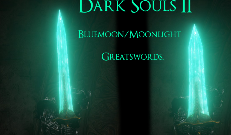 《艾尔登法环》蓝月和月光巨剑MOD