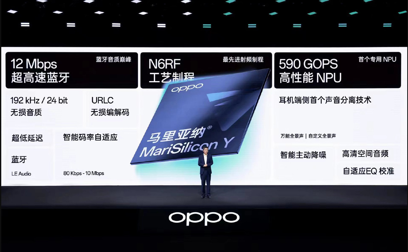 OPPO支布第2颗自研芯片 旗舰蓝牙音频SoC芯片