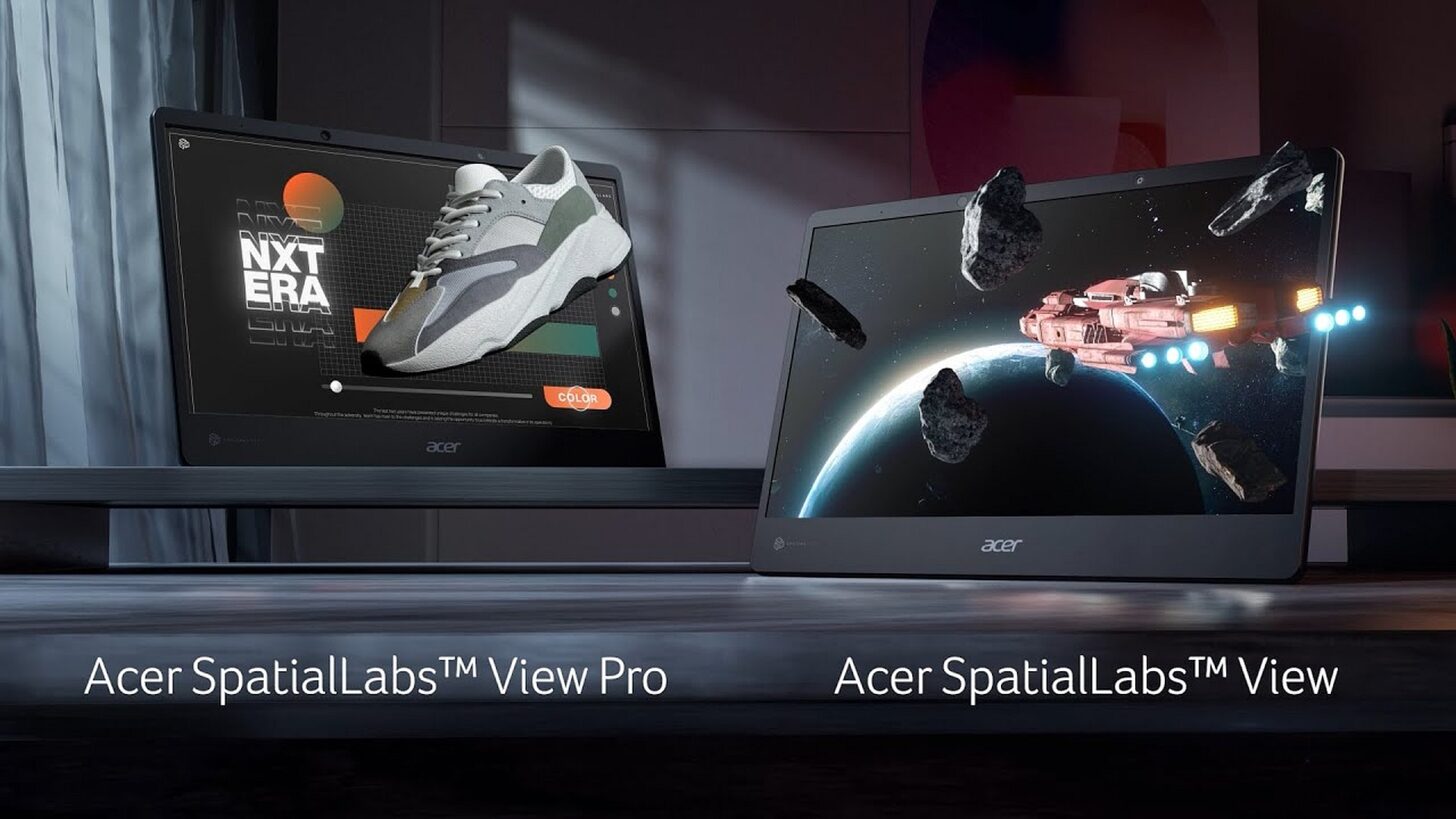 Acer推出新技术 显示器和笔记本可实现裸眼立体3D效果 二次世界 第2张