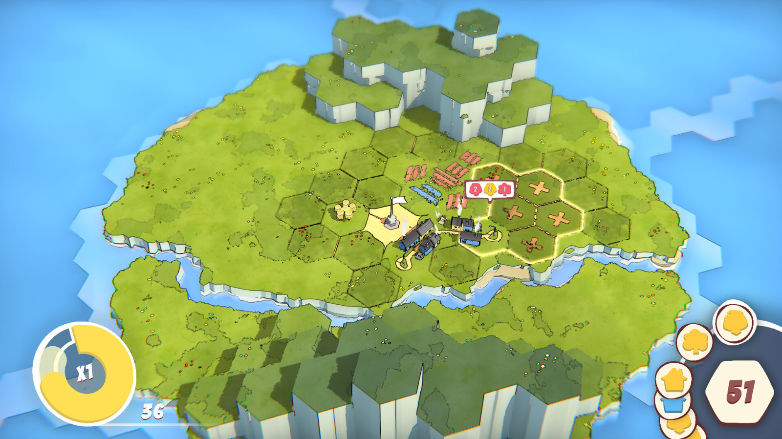 建筑策略游戏《Tiny Atolls》Steam页面上线 明年发售 二次世界 第4张