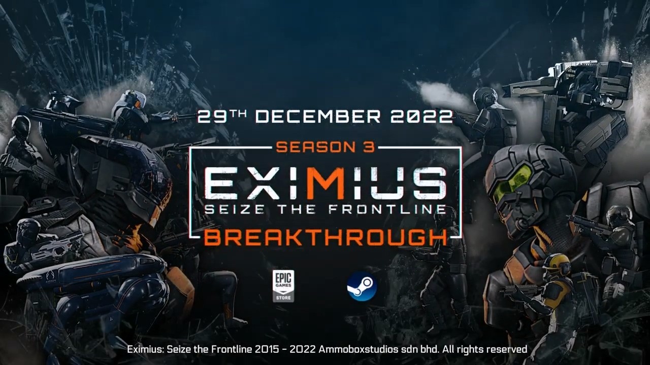 《Eximius：抢占前线》第三赛季“突破”预告片