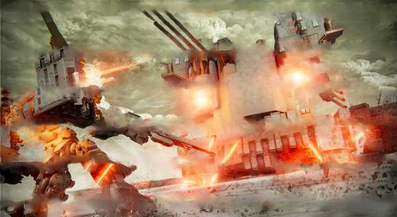 《装甲核心6：境界天火》大量概念图泄露 二次世界 第11张
