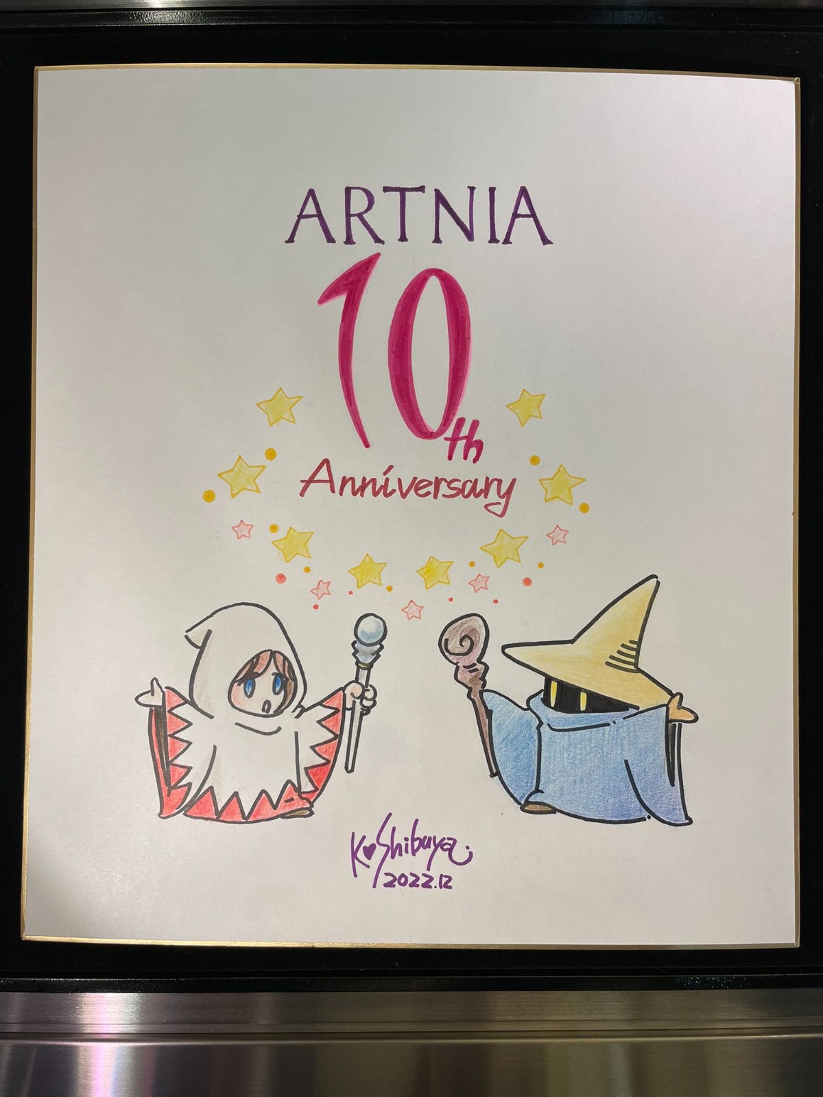 SE咖啡厅Artnia十周年店庆 野村哲也发布祝贺作品 二次世界 第3张