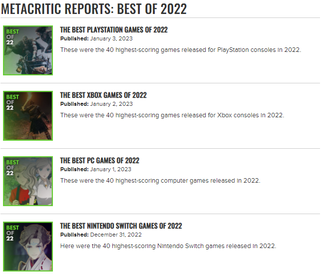 M站年度评分最高游戏出炉 《艾尔登法环》成最大赢家