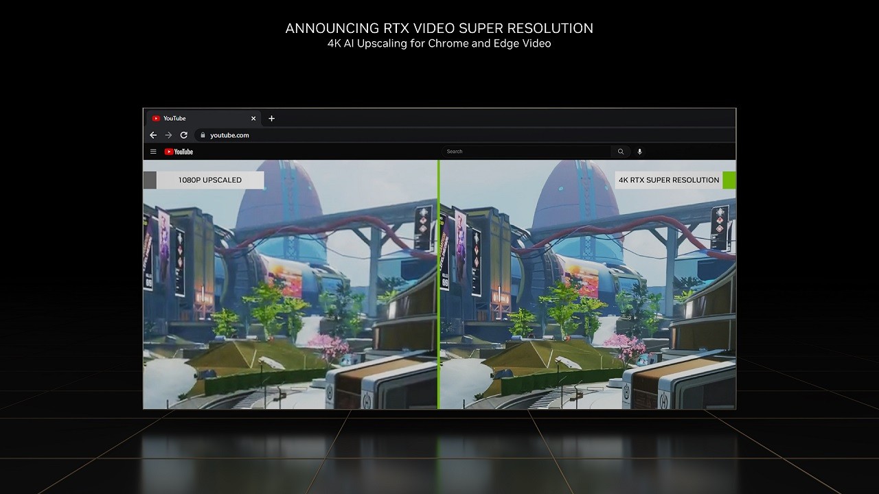 看视频更清晰 NV发布RTX视频超分辨率技术
