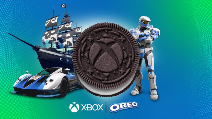 Xbox与奥利奥宣联动 推出限量饼干和游戏皮肤