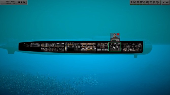 核潜艇模拟新游《Nuclear Sub》上架steam 任务多样