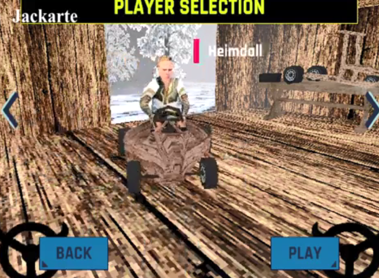 玩家打造《战神5》初代PS风格短片 北欧众神卡丁车对决