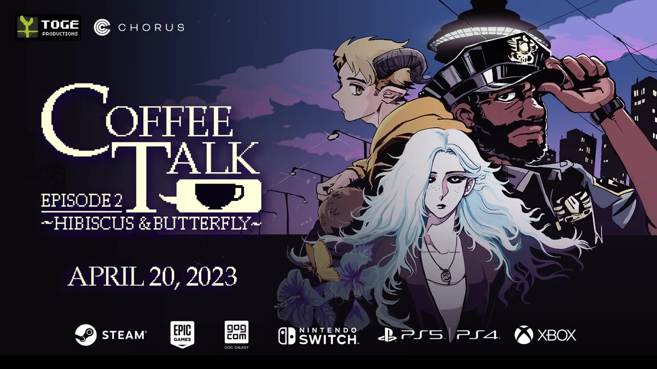 《Coffee Talk 2》发售日预告 游戏4月20日发售