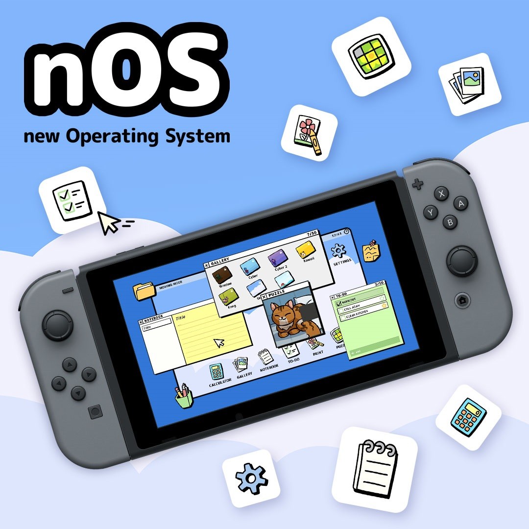 独立游戏团队为任天堂Switch打造操作系统《nOS》