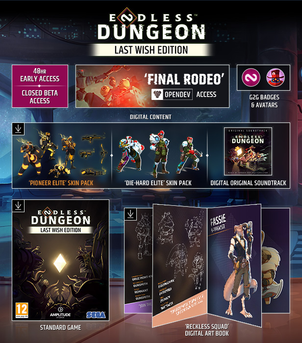 《Endless™ Dungeon》5月19日发售 预购现已开启