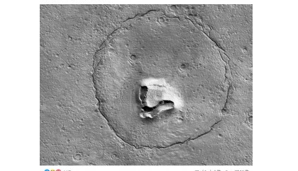 NASA火星表面新高清图片引热议 酷似可爱小熊