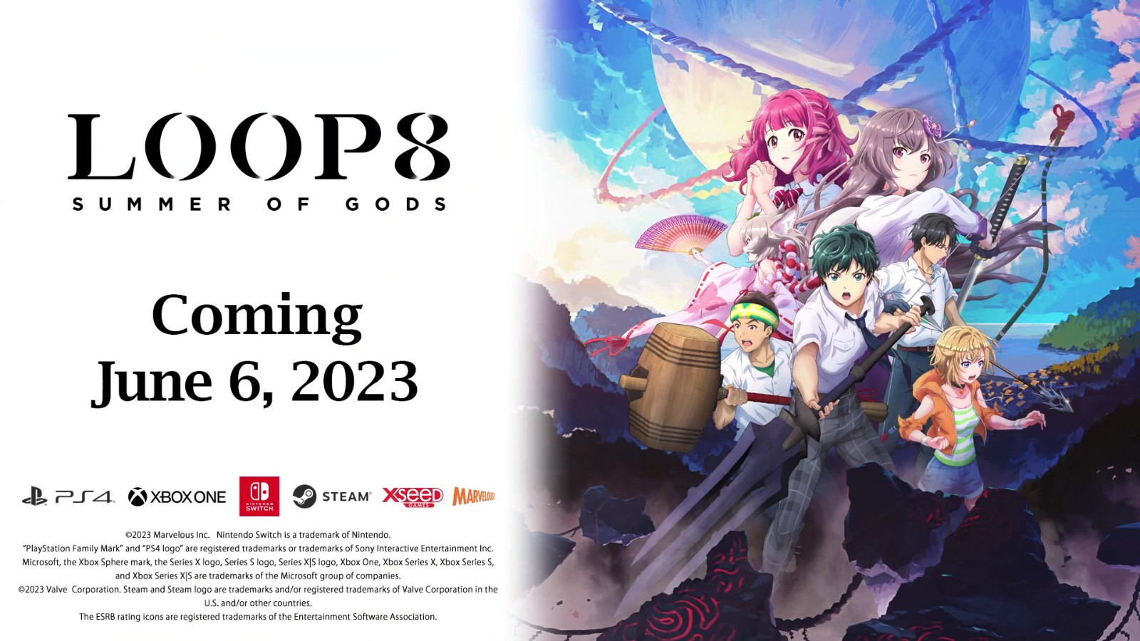 《LOOP8降神》6月6日在欧美推出 包括PC版