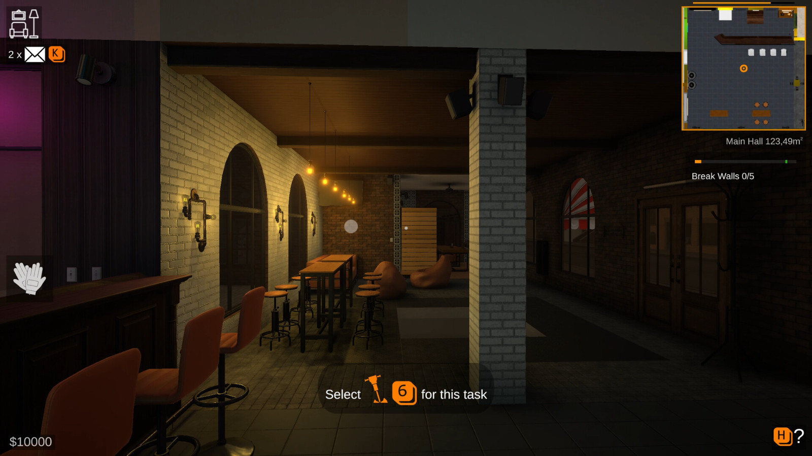 模拟建造游戏《餐馆建造者》Steam页面上线 支持简中