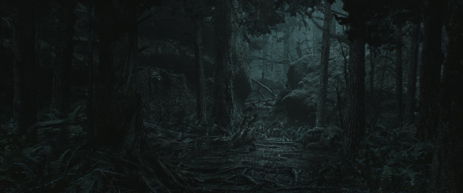 《心灵杀手2》全新概念艺术图 黑夜森林阴森恐怖 二次世界 第2张