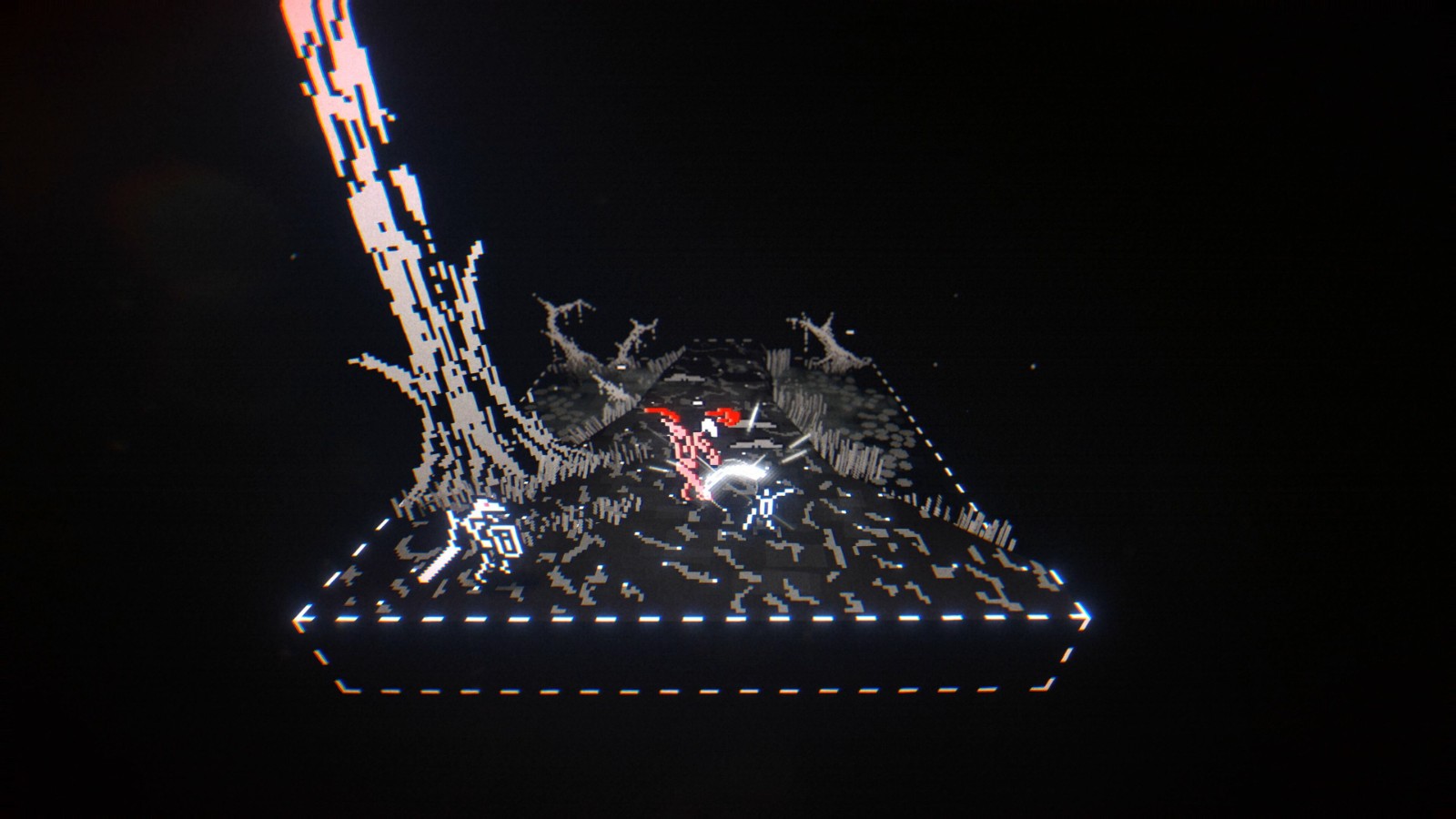 《荒绝之剑DX》体验版上线steam 黑暗点阵风格动作游戏 二次世界 第5张