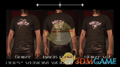 《赛博朋克2077》FRAIL Inc商店-merch for Wretch周边服装MOD下载