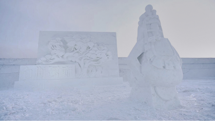 《白荆回廊》亮相第二十四届哈尔滨冰雪大世界 二次世界 第4张