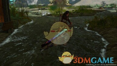 《怪物猎人：崛起》发光版铠怨鬼刀武器外观MOD下载