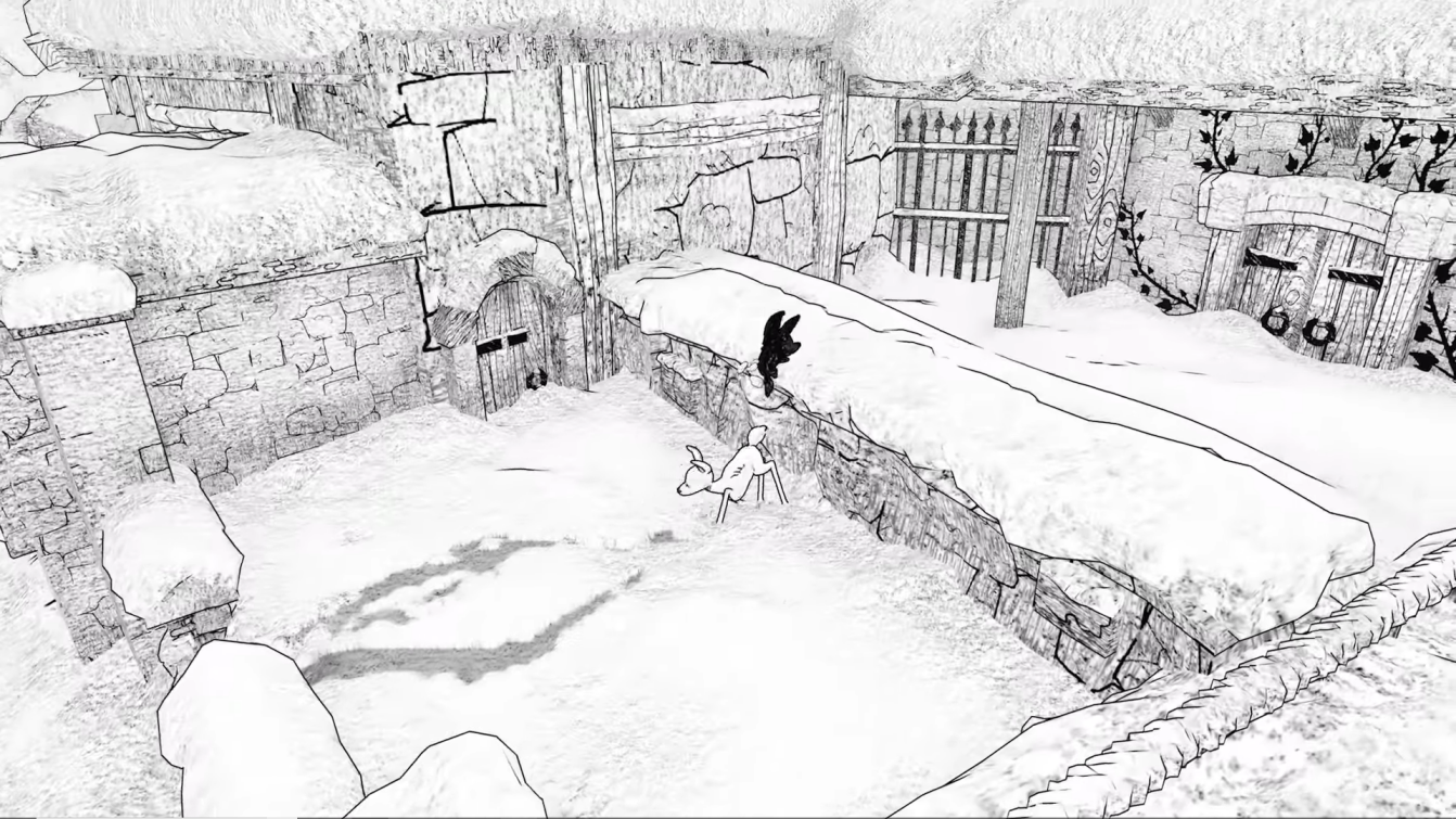 黑白手绘风格冒险游戏《白之旅》发布上市宣传片 明日发行 二次世界 第6张