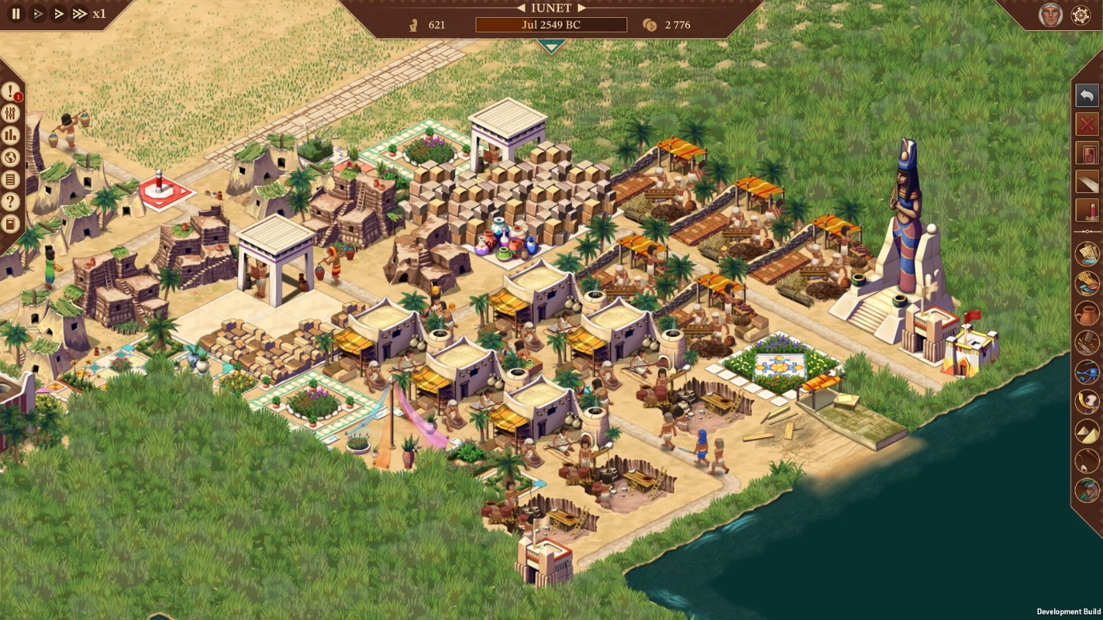 古埃及城市建设《法老王：新纪元》登陆steam 经典重制版