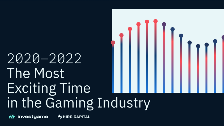 游戏止业支购投资买卖额2020年以去已凌驾1150亿好元