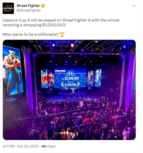 《街霸6》领衔 Capcom Pro Tour2023奖池达200万美元 二次世界 第3张