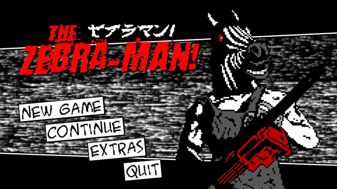 复古动作新游《The新游 Zebra-Man!》开启众筹 火线迈阿密风格