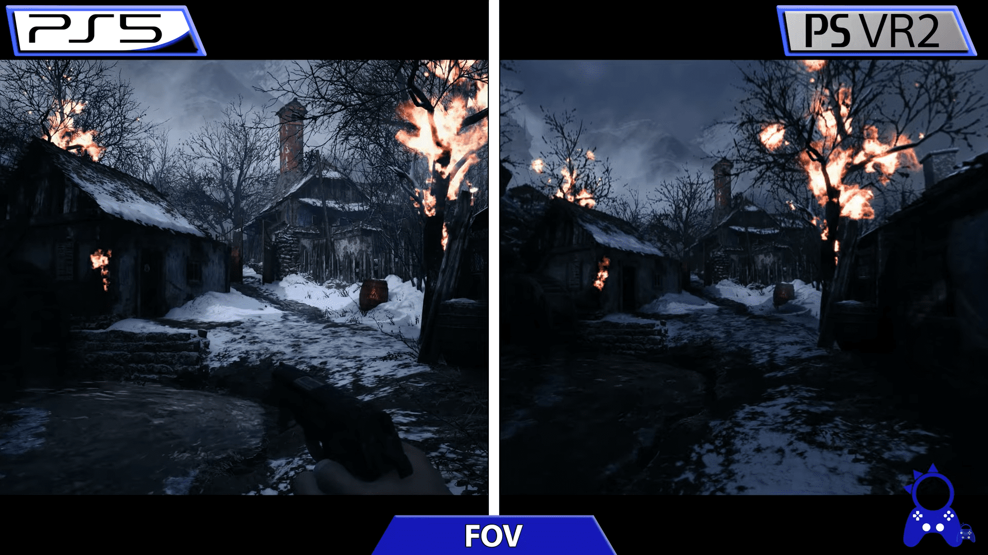 《生化危机8》PS VR2 vs PS5对比视频 让人惊叹