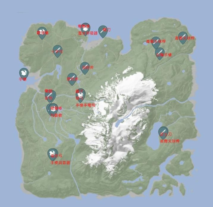 森林之子全收集地图及NPC相关攻略分享